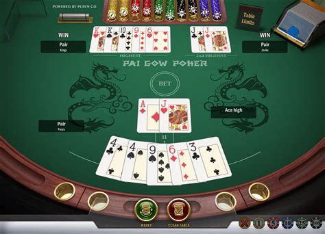 Pai gow poker online grátis de bônus